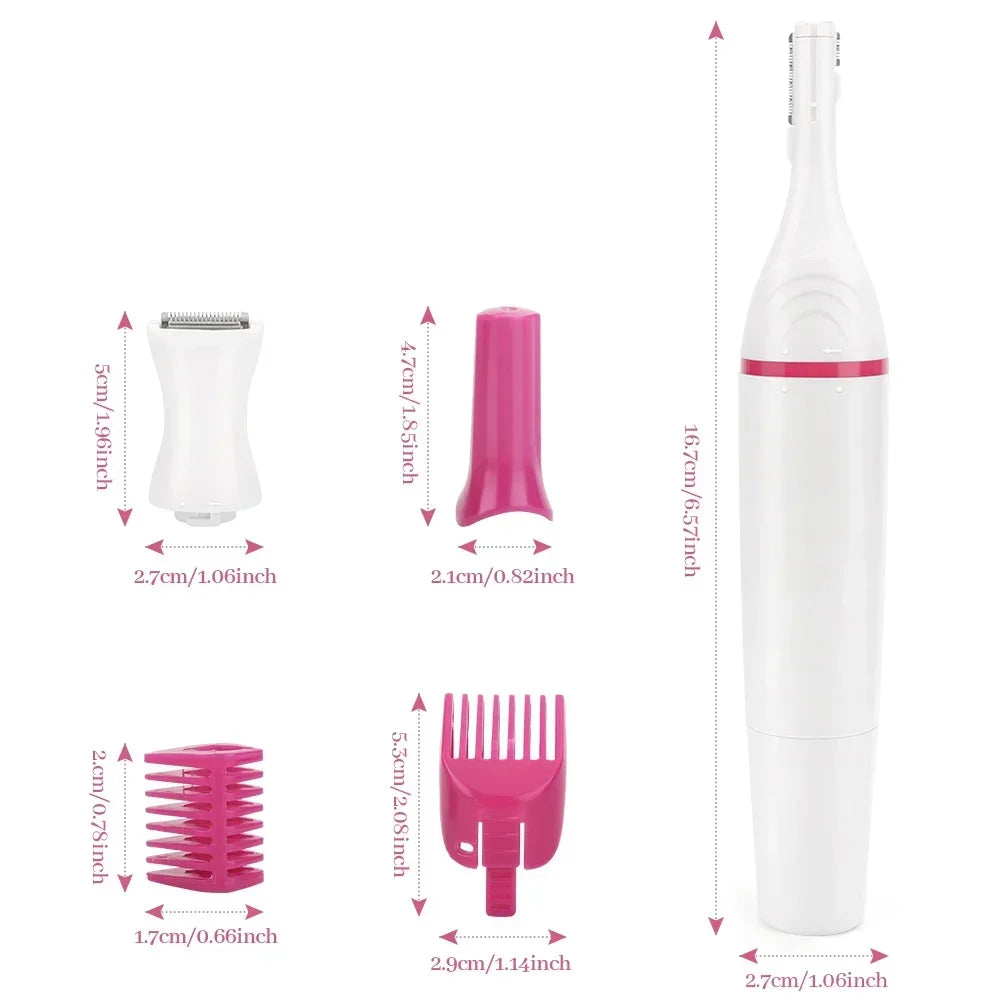 REVITALIO 5-in-1 Gesichtshaarentferner