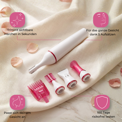 REVITALIO 5-in-1 Gesichtshaarentferner