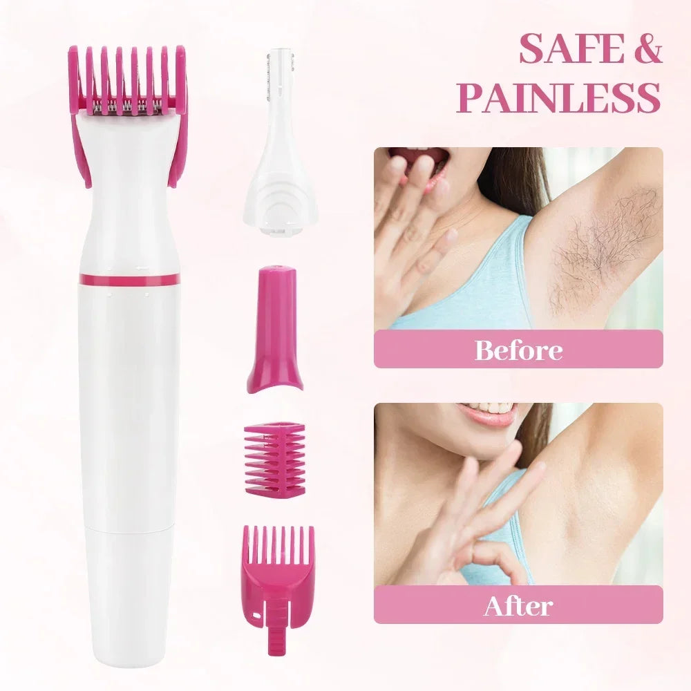 REVITALIO 5-in-1 Gesichtshaarentferner