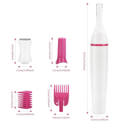 REVITALIO 5-in-1 Gesichtshaarentferner